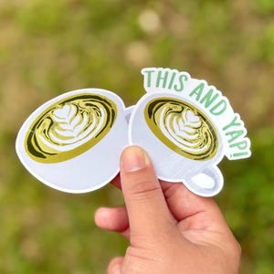 Matcha sticker