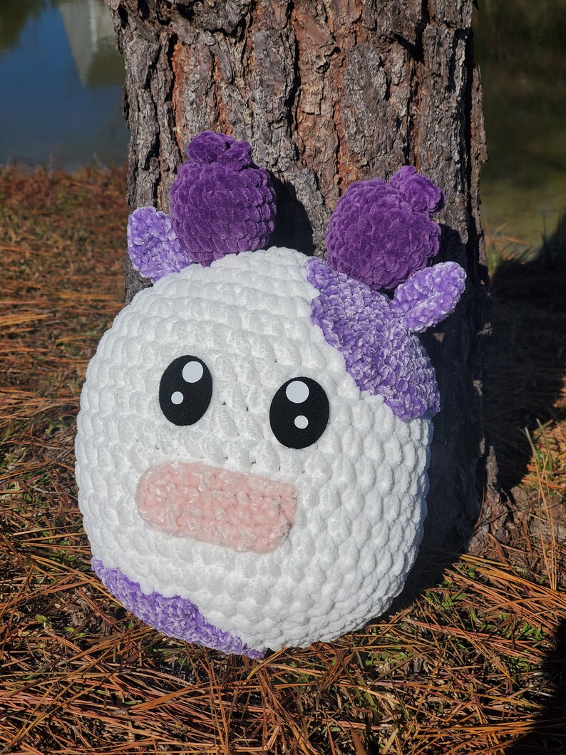 Strawberry Blueberry Cow & Piggy Squishmallow Crochet Pattern Etsy