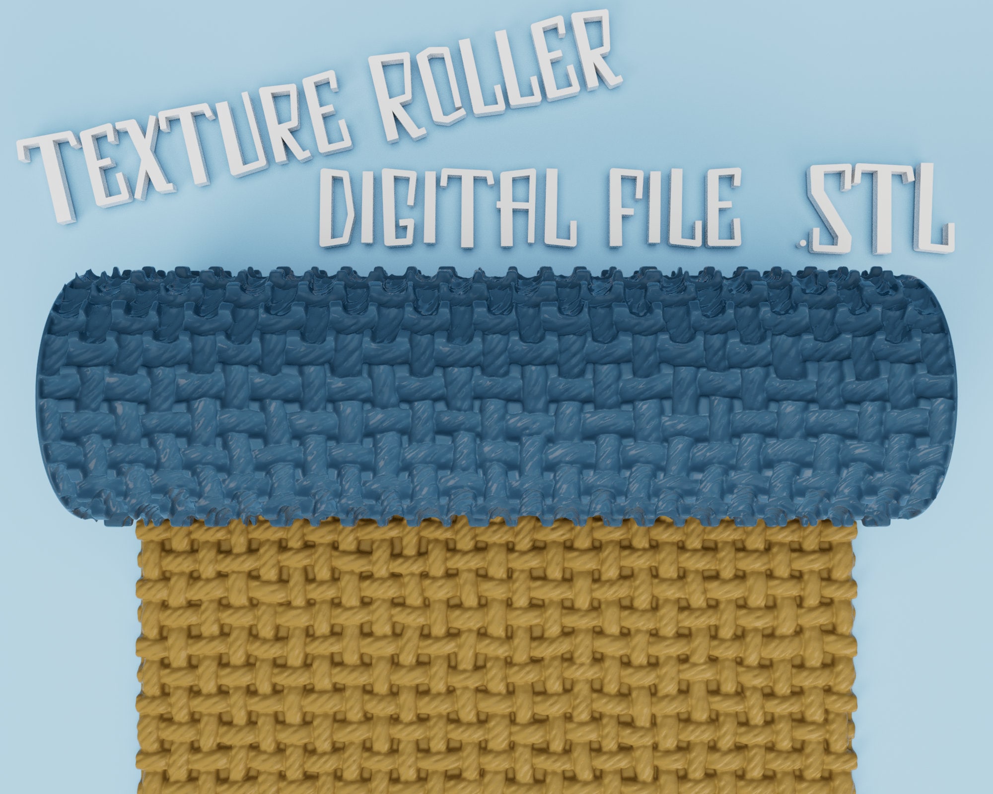 STL file LV pattern ROLLER PIN FOR POLYMER CLAY・Model to download and 3D  print・Cults