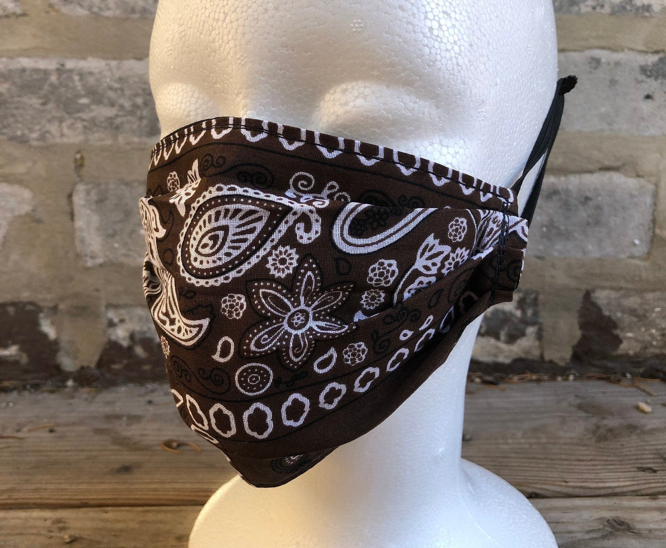 Bandana Ski Mask F151 Unisex Hiphop Cotton Bandanas Face Mask Scarf