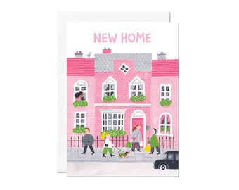 New Home Card | Made in the UK | Housewarming Greeting Card | Congratulations Card