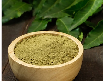 Neem Leaf Powder, Azadirachta Indica, Ayurvedic Herb for DIY Skin, Hair & Garden Use