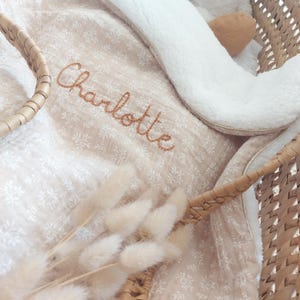 Gepersonaliseerde warme babydeken