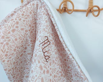 Personalized warm baby blanket