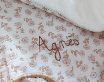 Personalized warm baby blanket