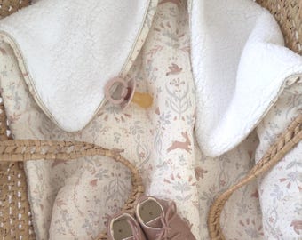 Personalized warm baby blanket