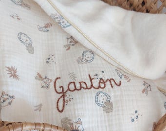 Personalized warm baby blanket