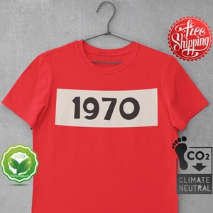 1970, Vintage shirt, Birthday shirt, 51 Birthday gift, 1970 t shirt