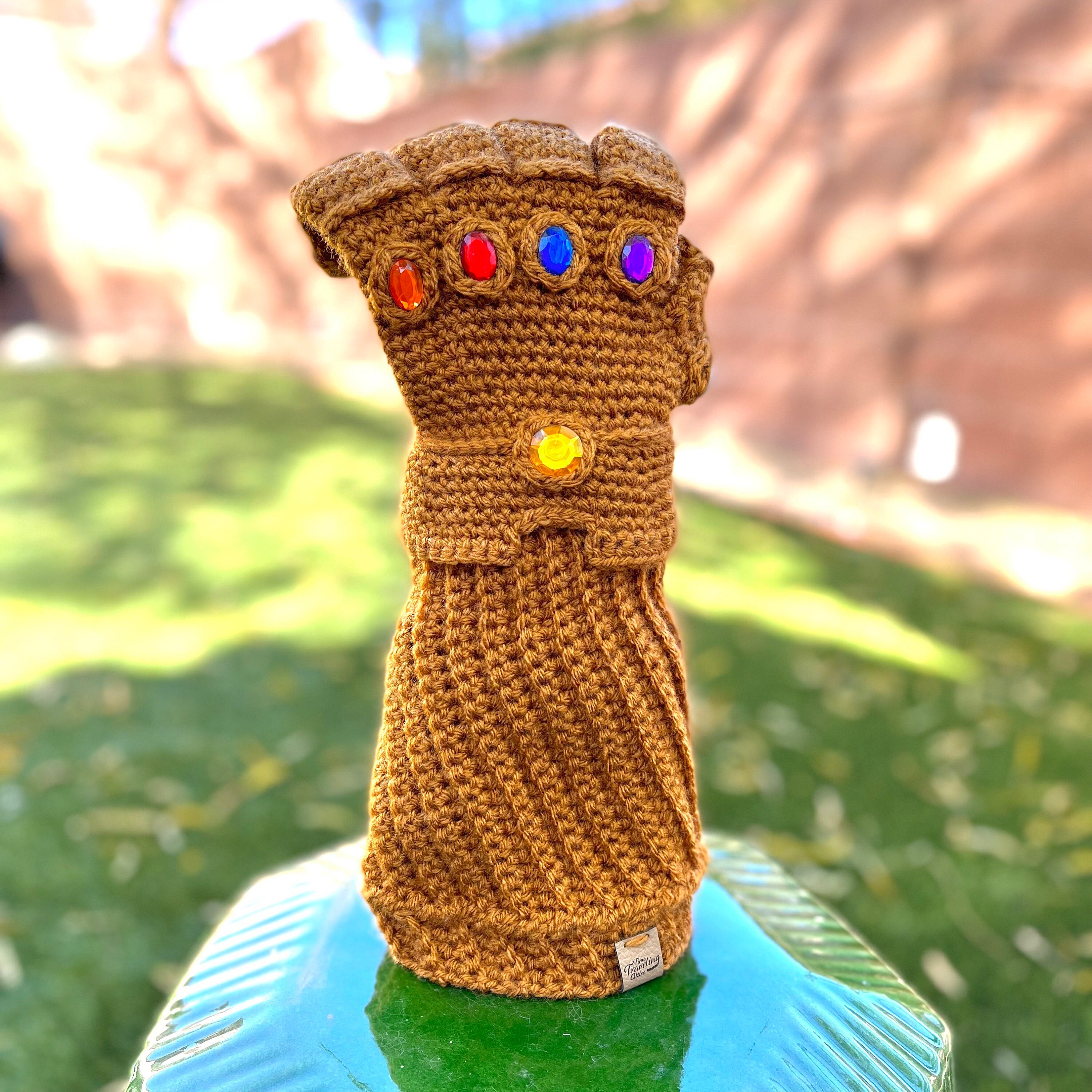 Crochet Infinity Gauntlet Etsy