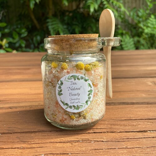LEMON SHERBET Epsom Bath Salts Turns Water Yellow Handmade Etsy UK