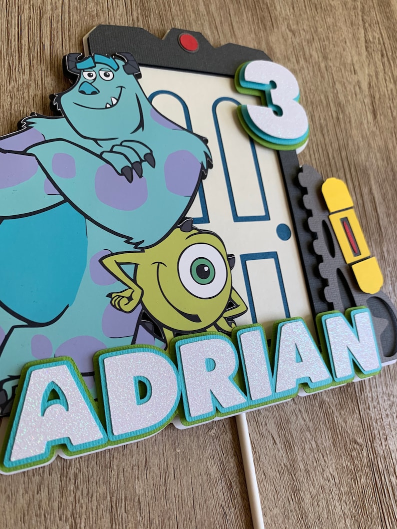 Monsters Inc Cake Topper Monsters Inc Birthday Mike Sully Monsters Inc Cake Topper Monsters Inc Birthday Mike Sully