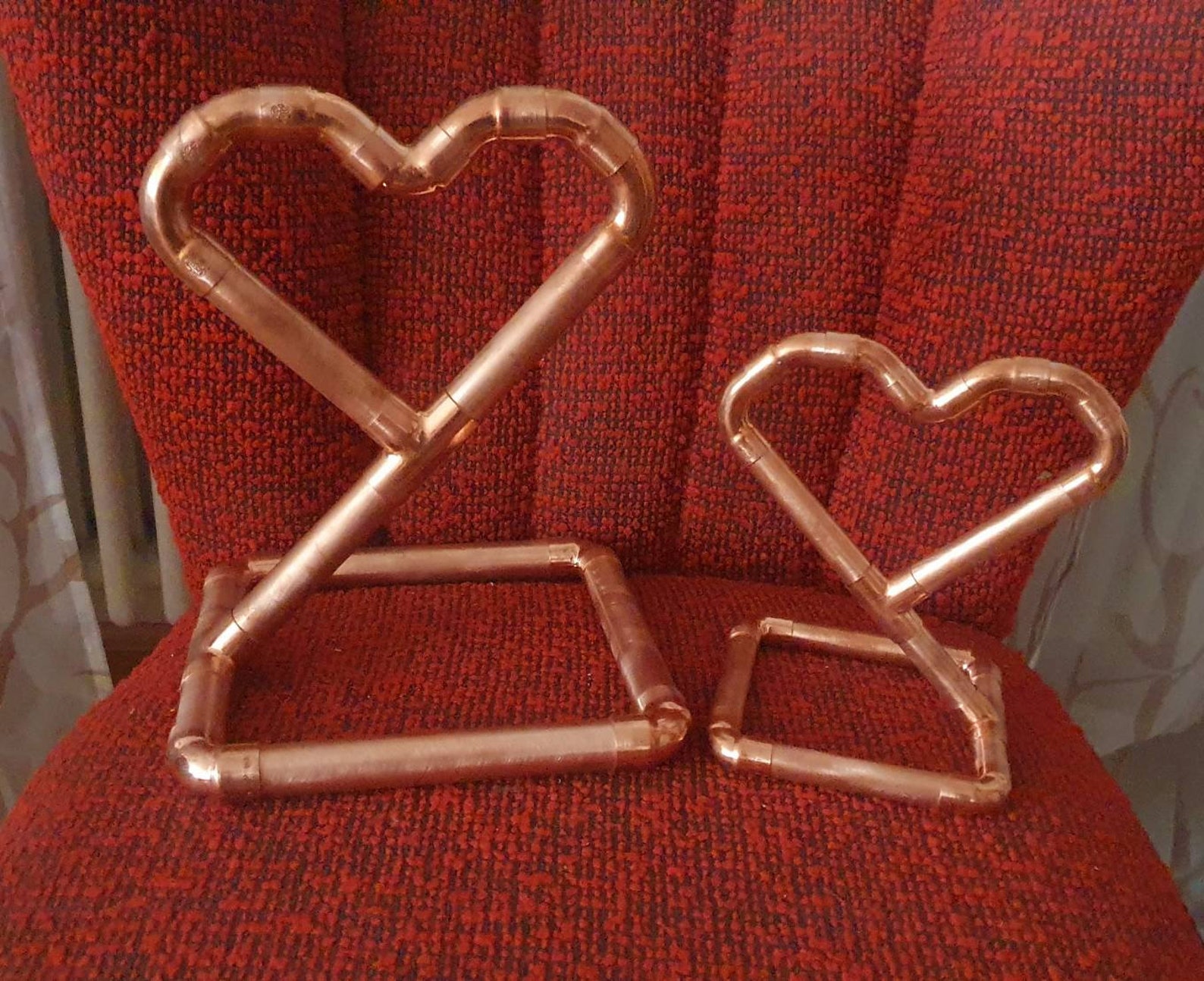 Großes Kupferherz Herz aus Kupfer Deko Dekoration Kupfer Liebe | Etsy