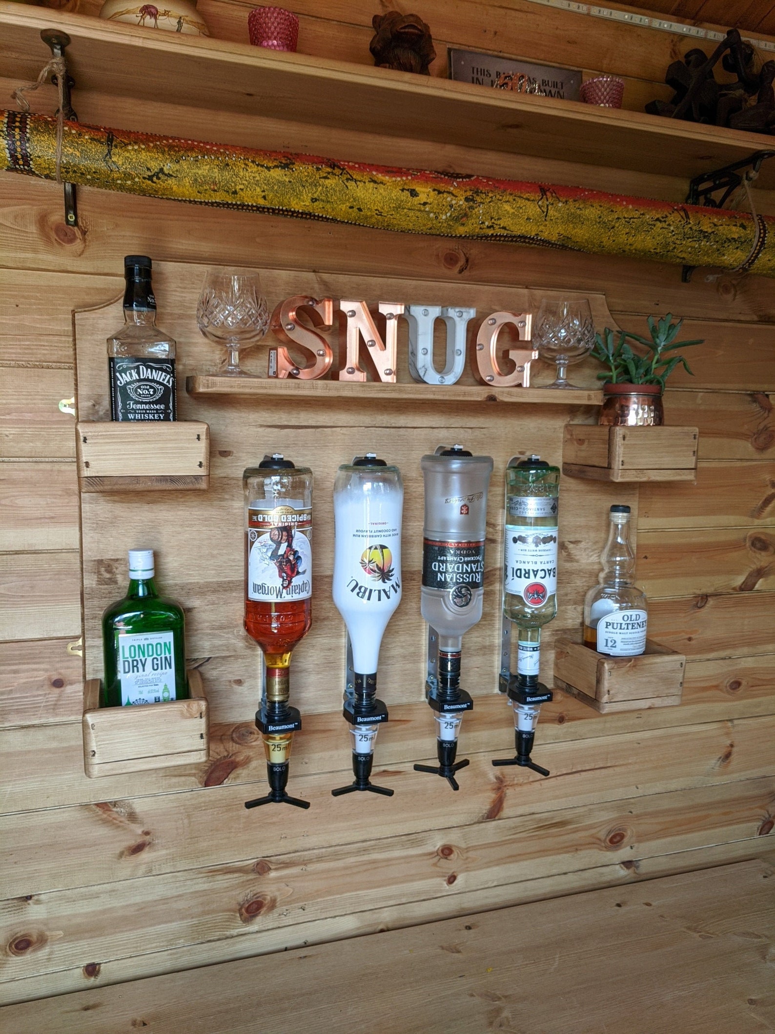 Personalised Optics Bar Home Bar Wall Mounted Bar Beaumont Etsy UK