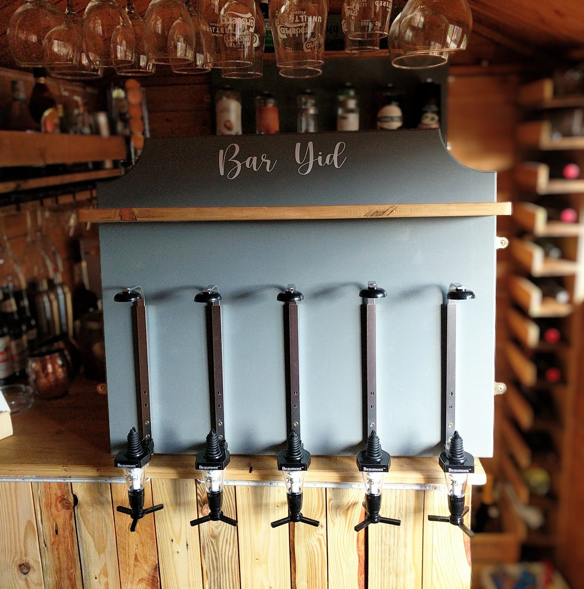 Drip Tray/drip Mat for Optics Bar, Handmade Pine Shelf, Bar Accessories.  Home Bar. Addition to Pine Optics Bar 
