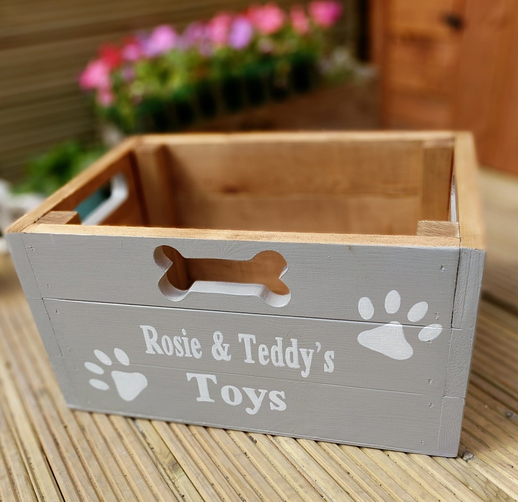 Handmade Dog Toy Storage Box/ Personalised Dog Gift/dog Etsy UK