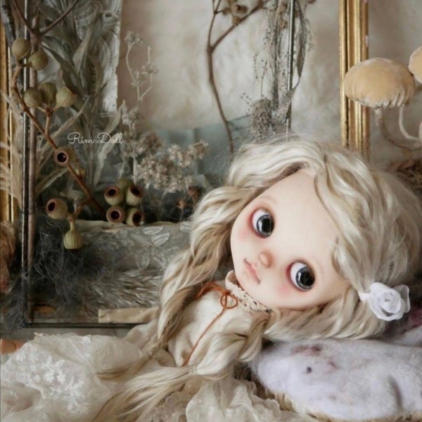 reroot blythe, reroot mohair, reroot alpaca,wig blythe, qbaby fake,rerroot blythe, wig mohair , wig doll