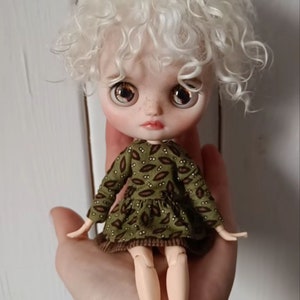 reroot middie blythe,custom blythe, wig middie, reroot meddie