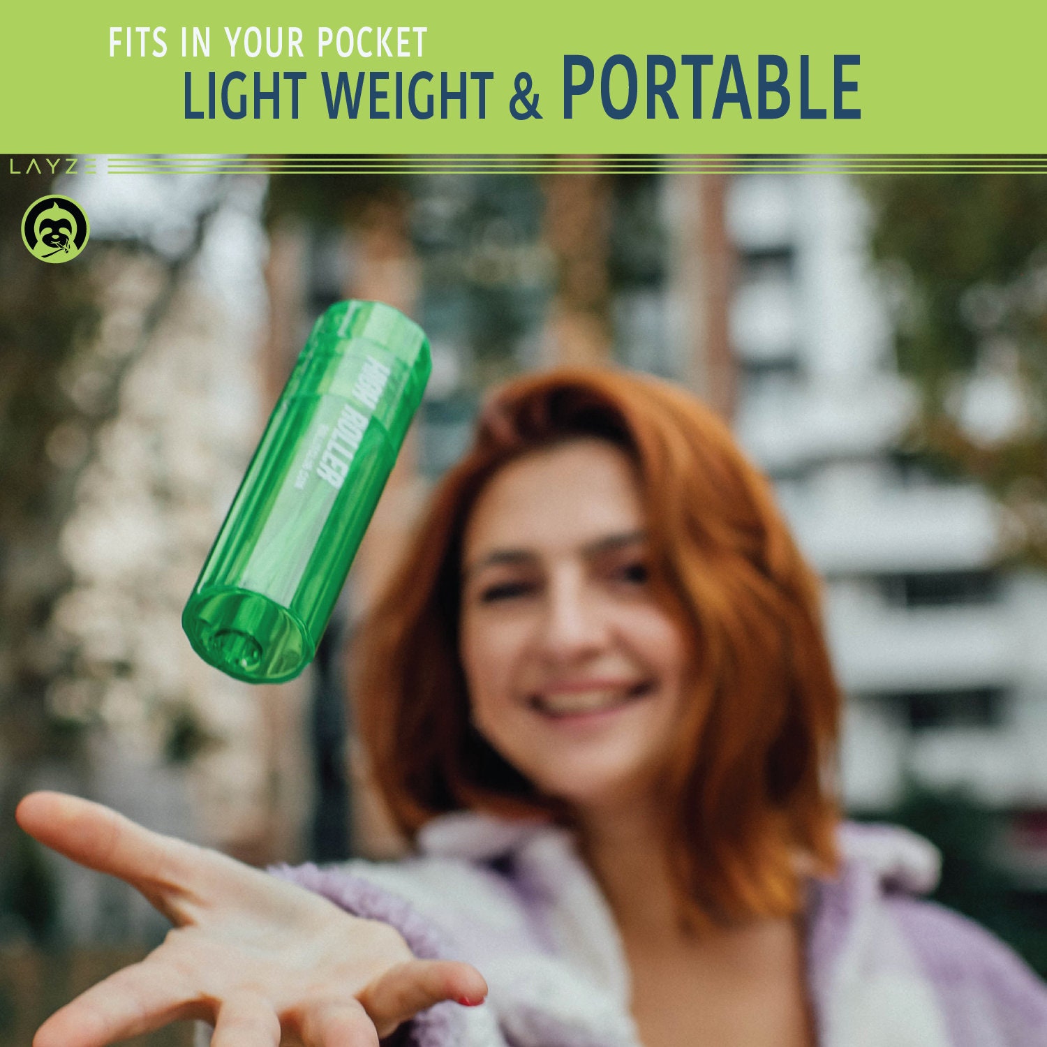 HIGHROLLER Herb Grinder & Cone Loader With 54 Preroll Papers Grind N