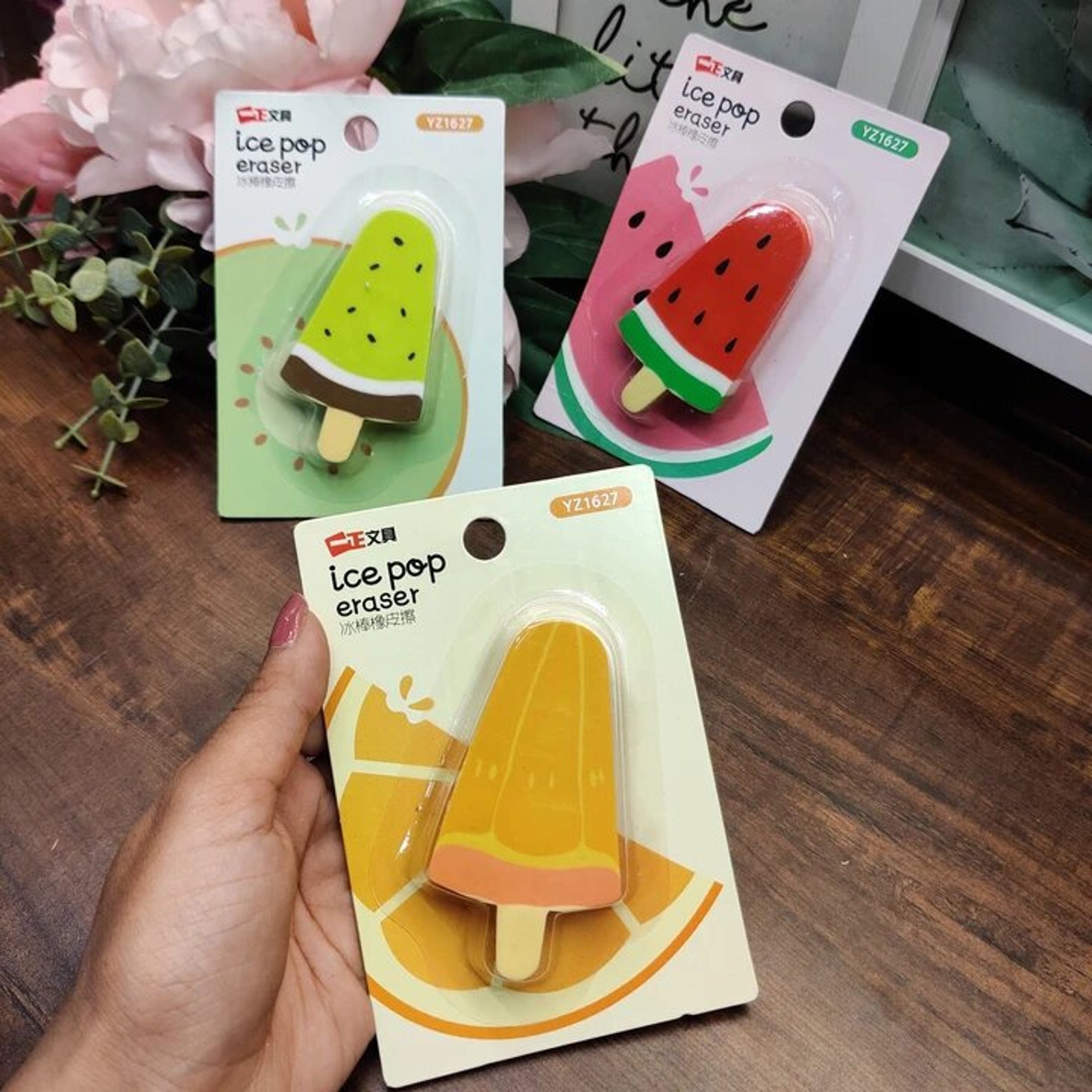 Melon Jumbo Eraser Tangy/Crazy Lemon Sweet Watermelon And Etsy