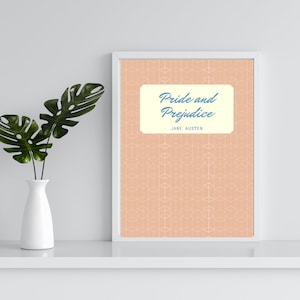 Digital Download, Digital Image, Printable, Digital Art, Jane Austen poster, austenland, austen card, austen gift, Pride And Prejudice