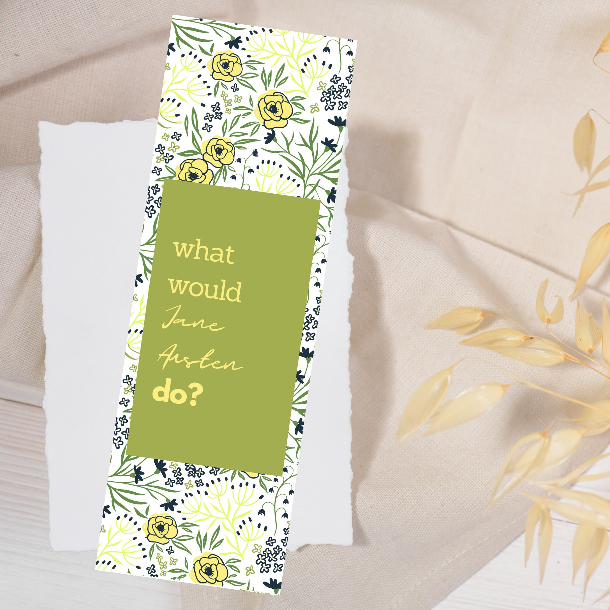 Set of 3 Printable Bookmarks Jane Austen Inspired, Victorian Bookmark ...