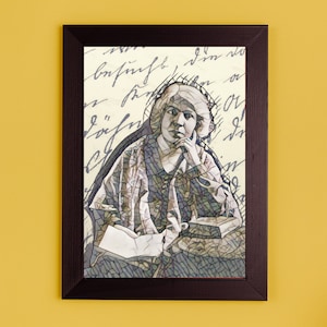 Grazia Deledda poster A4, Digital Download, Digital Image, Printable, Digital Art