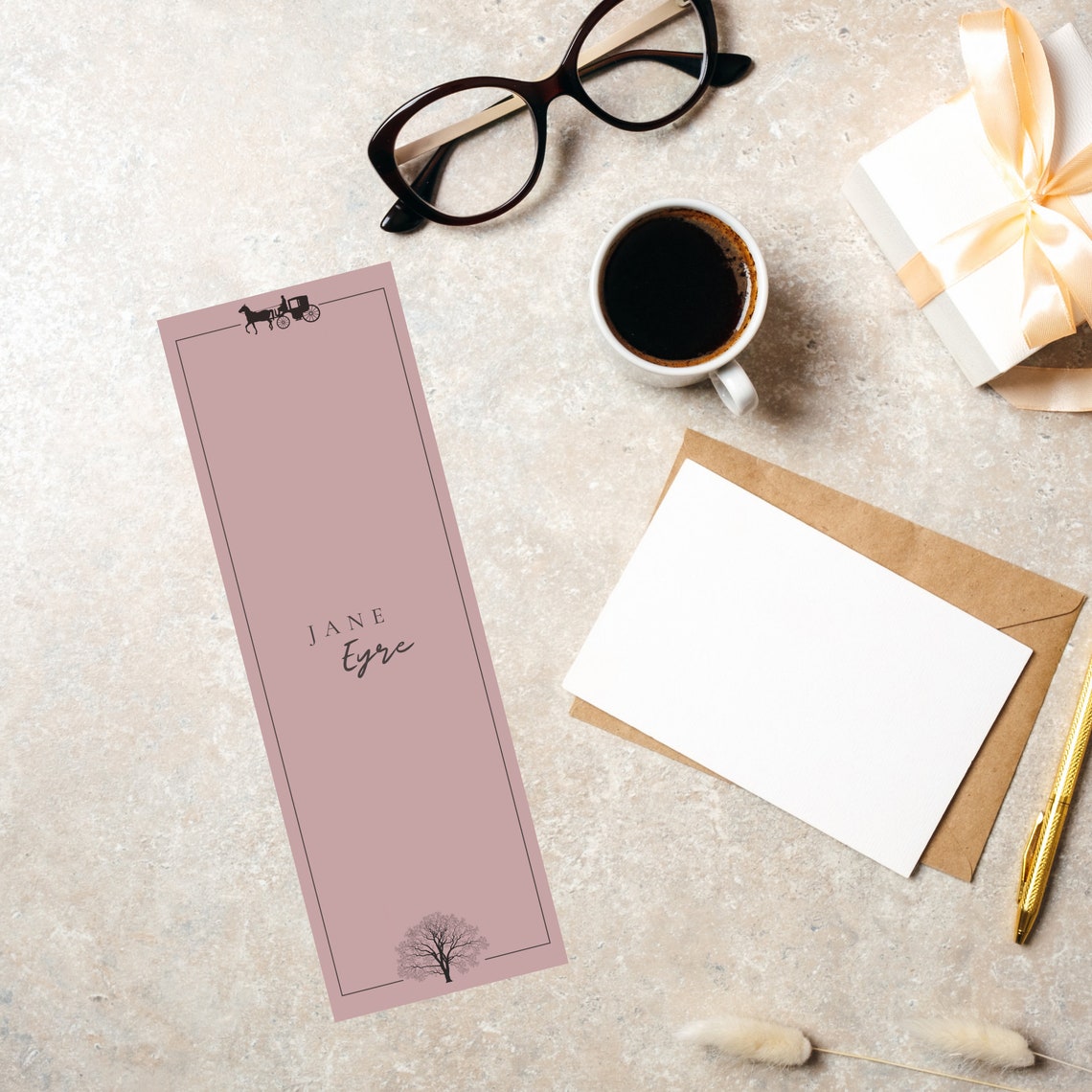 Set of 3 Printable Bookmarks, Printable Bookmarks Jane Eyre Inspired ...