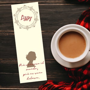 Ensemble de marque-pages imprimables, marque-pages Darcy, marque-pages Jane Austen, Pride and Prejudice, Lizzie Bennet, marque-page, cadeau Janeites.