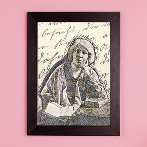 Grazia Deledda A2 Digital Download, Digital Image, Printable, Digital Art, poster, Deledda, digital card, Sardinian gift, Nobel