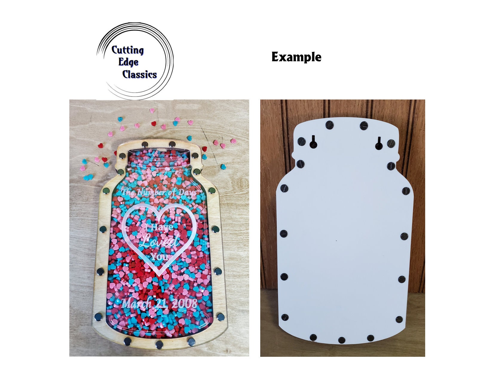 Mason Jar SVG Bundle Laser Cut Files Instant Download W/pdf Assembly ...
