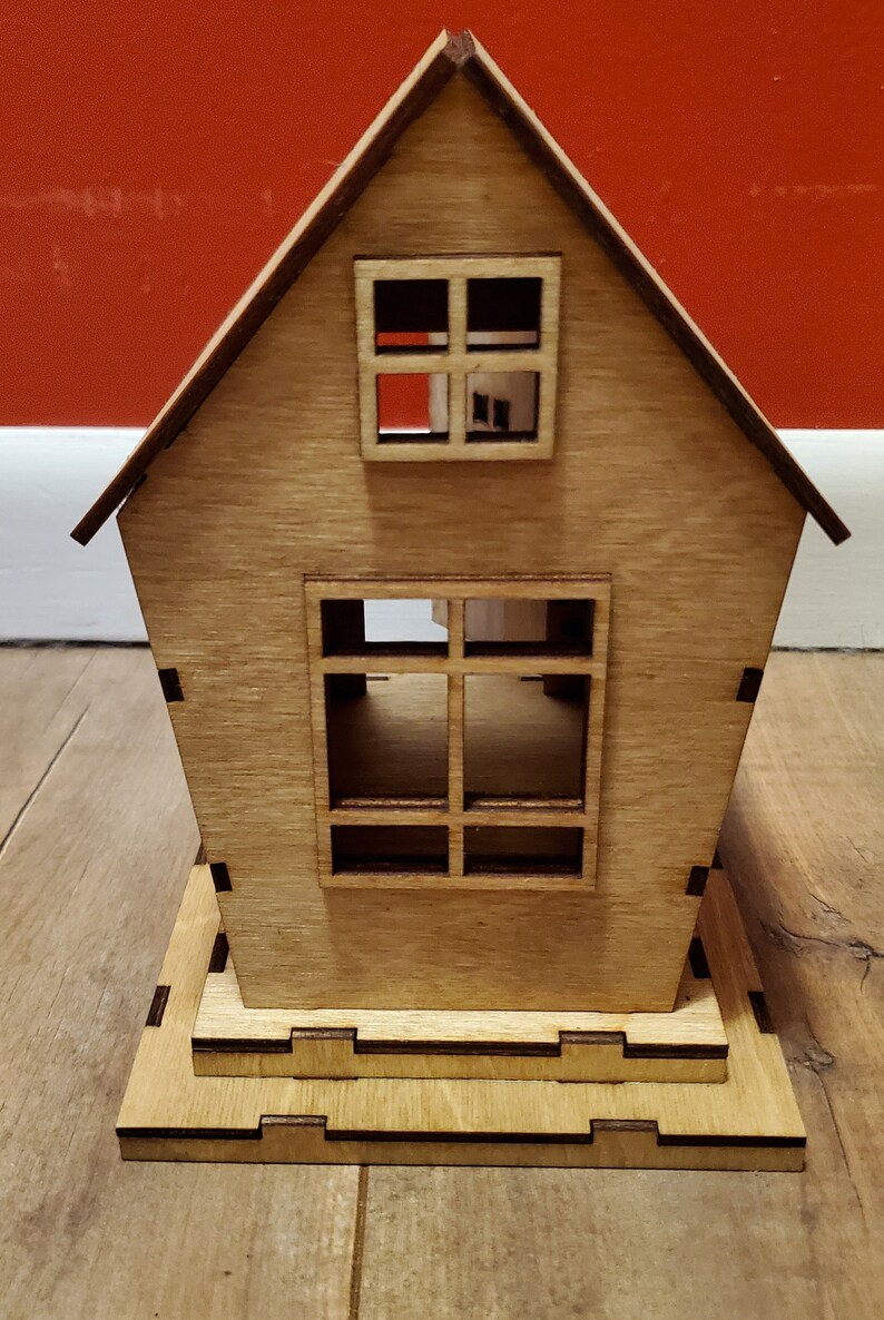 Download Gnome 3D House and Accessories SVG Bundle Laser Cut Files | Etsy
