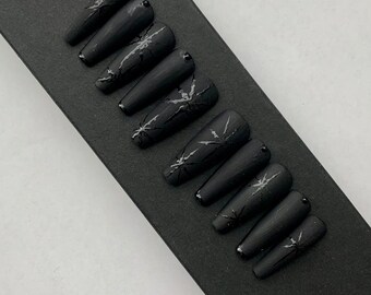Matte Black Snow Flake