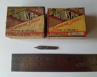 Sands & McDougall Aerial Pen 1 Gross 144 Vintage Dip Nibs Sands & McDougall Aerial Pen 1 Gross 144 Vintage Dip Nibs