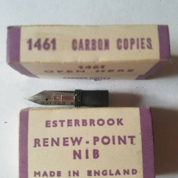 Esterbrook Renew - Point Nib. 1461 Carbon Copies