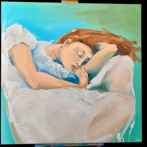 dipinto originale del corpo femminile su tela, arte murale, dipinto originale con vernice acrilica, corpo astratto unico dipinto a mano originale