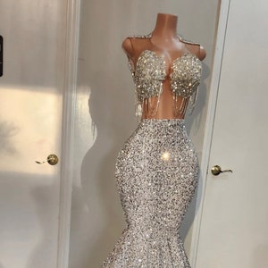 beautiful white african prom dress luxury homecoming designer dress