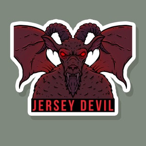 Cryptiden: Jersey Devil Sticker