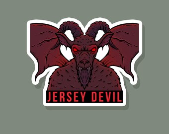 Cryptids: Jersey Devil Sticker