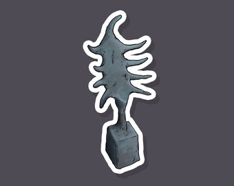 Beetlejuice - Delias Skulptur Sticker