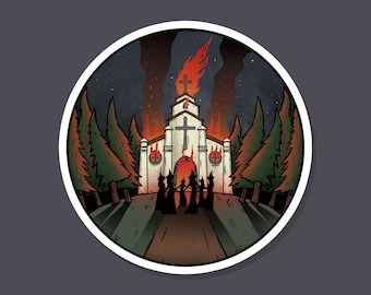 Witch Ritual Sticker
