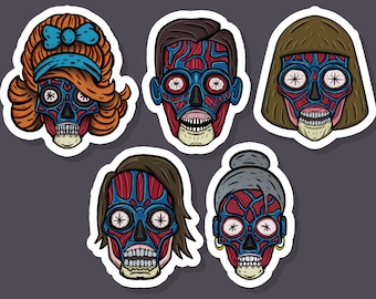 Sie leben Sticker