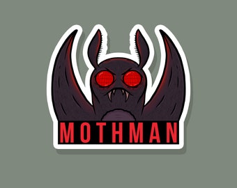Cryptids: Mothman Sticker