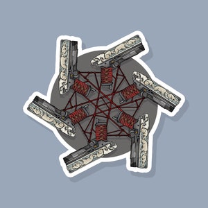 Destiny Exotics - De Fireteam-sticker van de rattenkoning