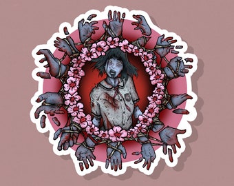 Dead by Daylight - The Spirit (School Girl Version) Sticker (2 versions)
