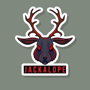 Cryptids: Jackalope Sticker