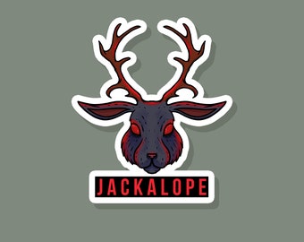 Cryptids: Jackalope Sticker