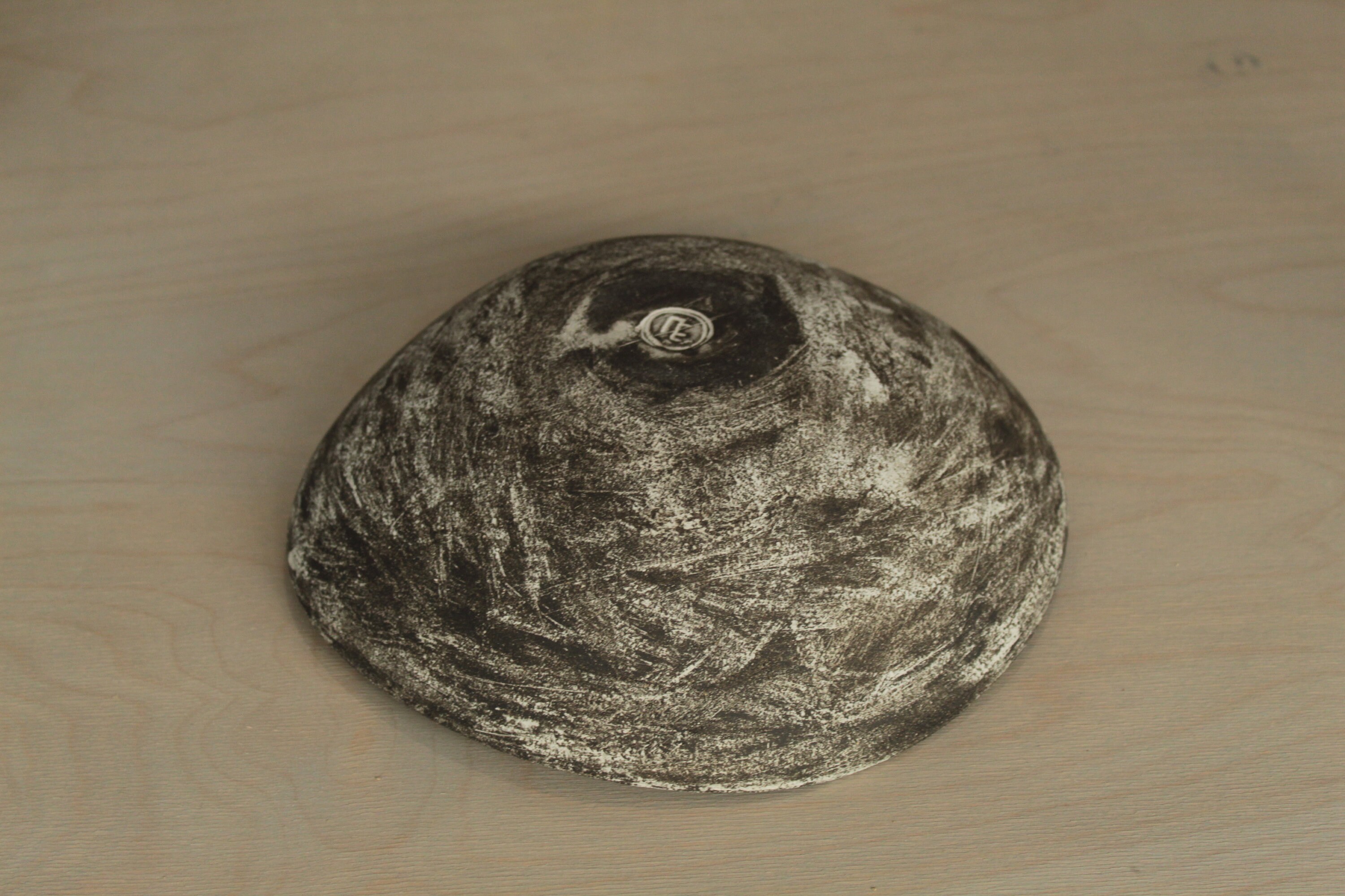 Decorative Ceramic Bowl Fruit Bowl Black and White Bowl Etsy