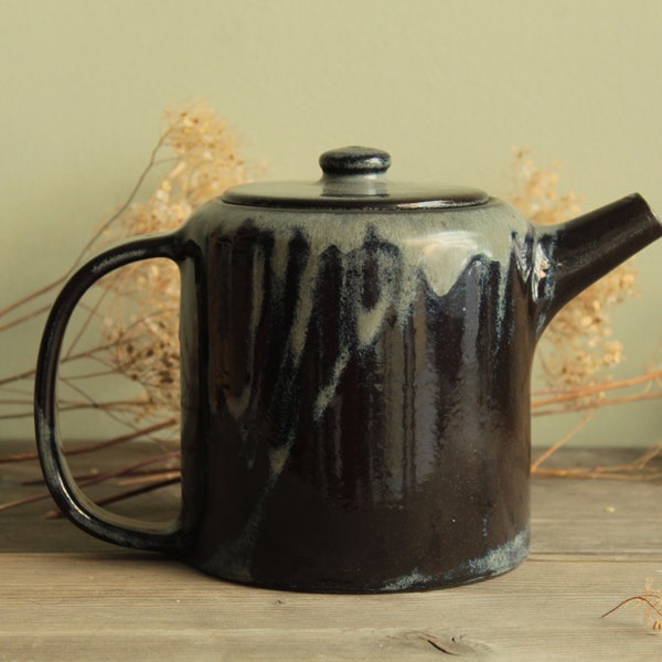 Pottery Teapot Etsy