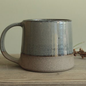 200ml Keramik Ciel Becher, Handgemachter Kaffeebecher, kleine Keramikbecher, Komfortbecher, Minimale Kaffeetasse, Moderne Steinzeugbecher, Kurzbecher, Keramik