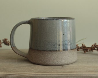 Handmade Stoneware Coffee Mug, Modern Ceramic Cup, 200ml